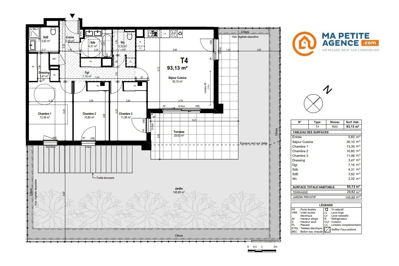 Appartement à vendre à Éguilles 93 m² 615 000 &euro; | Ma Petite Agence