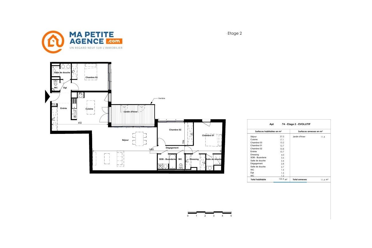 Appartement à vendre à Toulouse 123 m² 850 000 &euro; | Ma Petite Agence