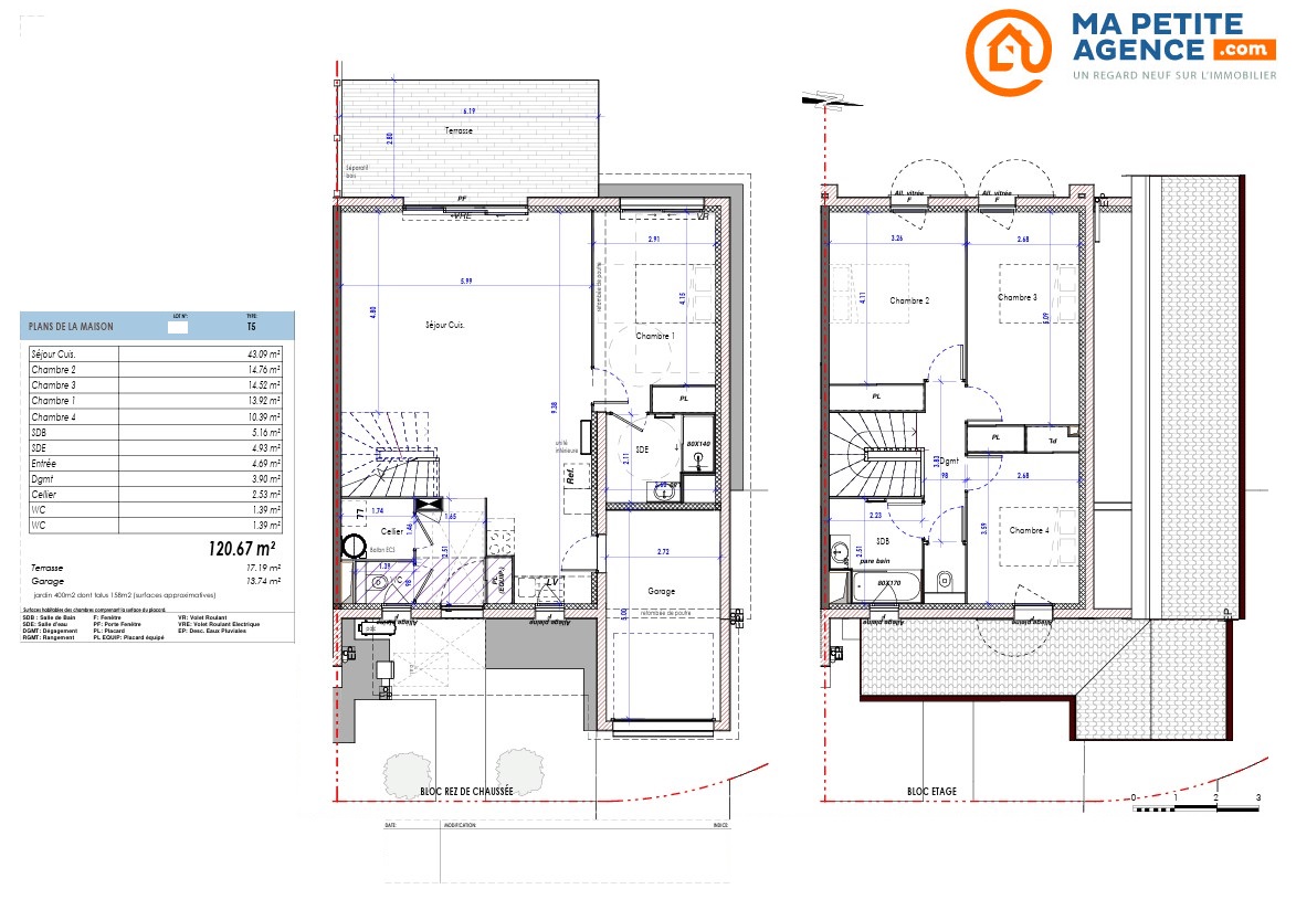 Maison à vendre à ESPELETTE 108 m² 449 000 &euro; | Ma Petite Agence