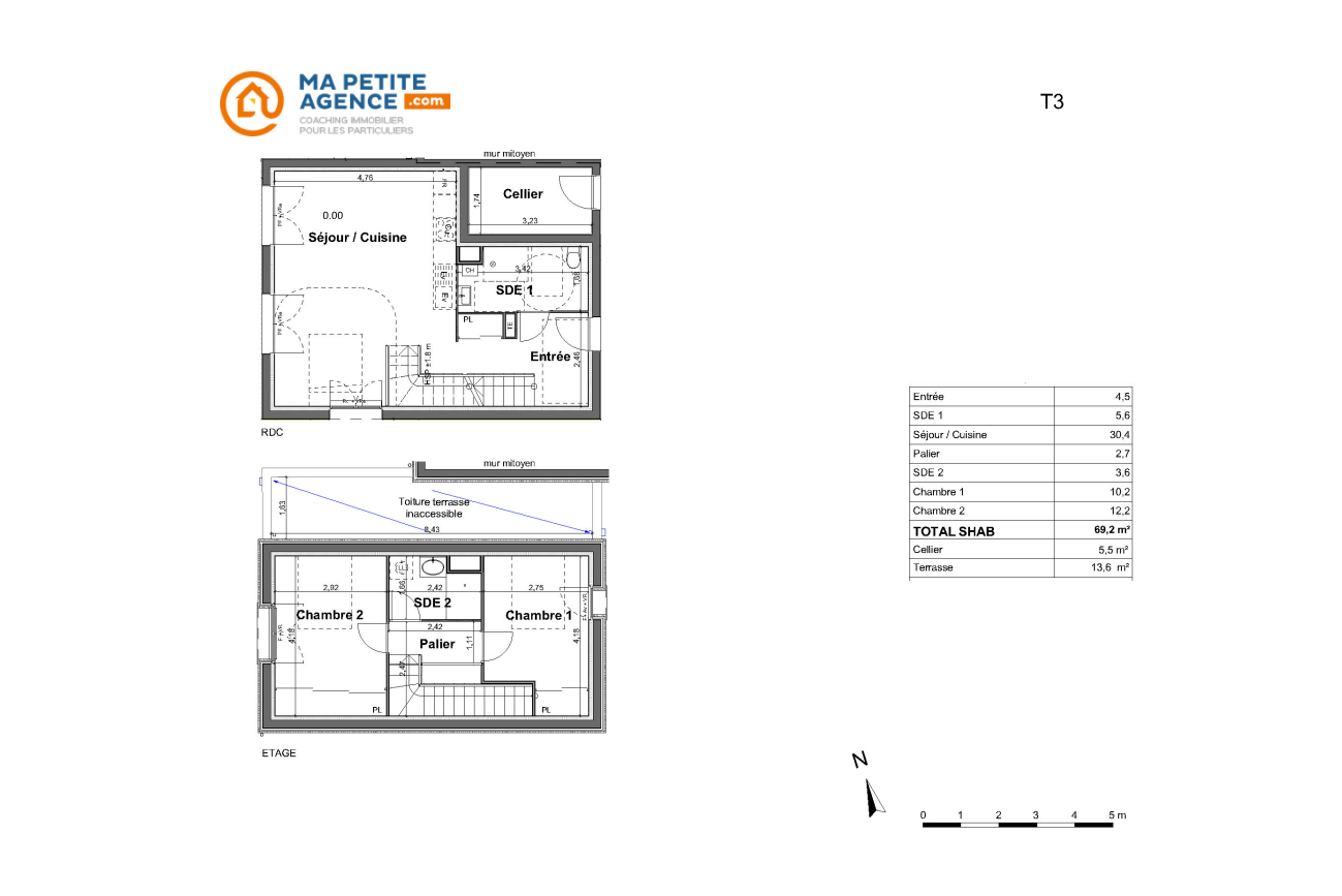 Maison à vendre à Lacanau 69 m² 329 900 € | Ma Petite Agence