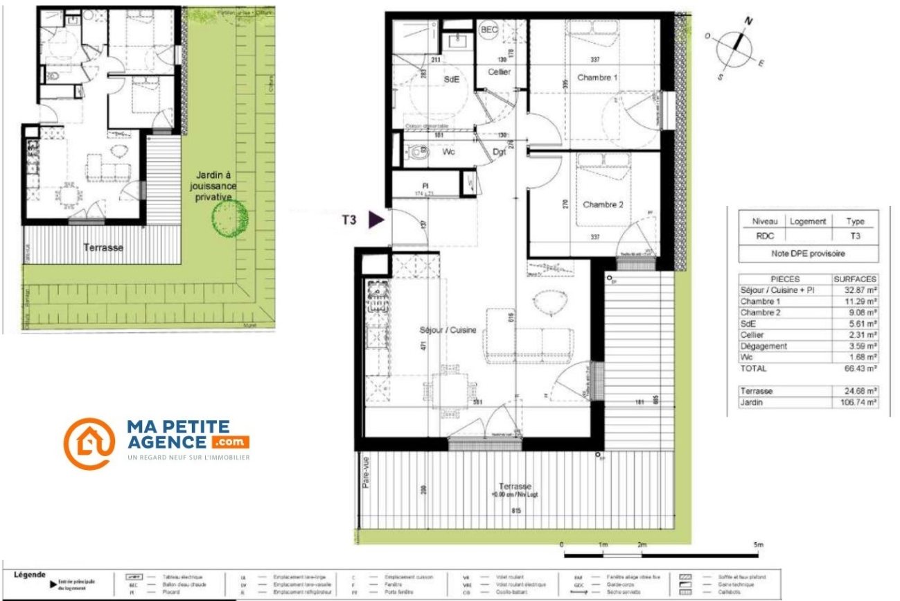 Appartement à vendre à Fouras 66 m² 303 000 € | Ma Petite Agence