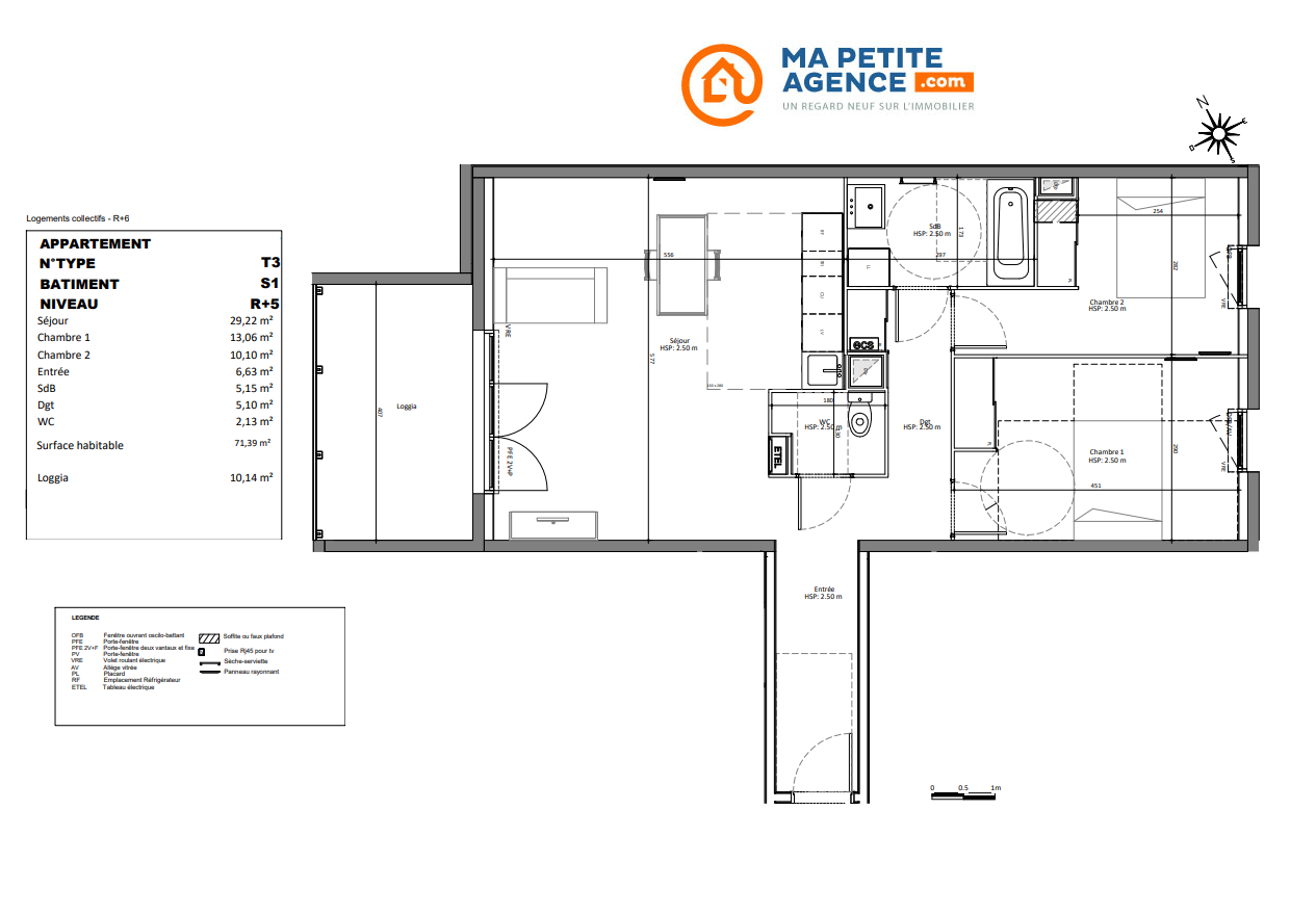 Appartement à vendre à LORMONT 71 m² 229 608 &euro; | Ma Petite Agence
