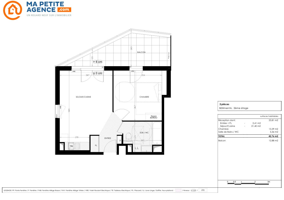 Appartement à vendre à MONTPELLIER 43 m² 192 538 € | Ma Petite Agence