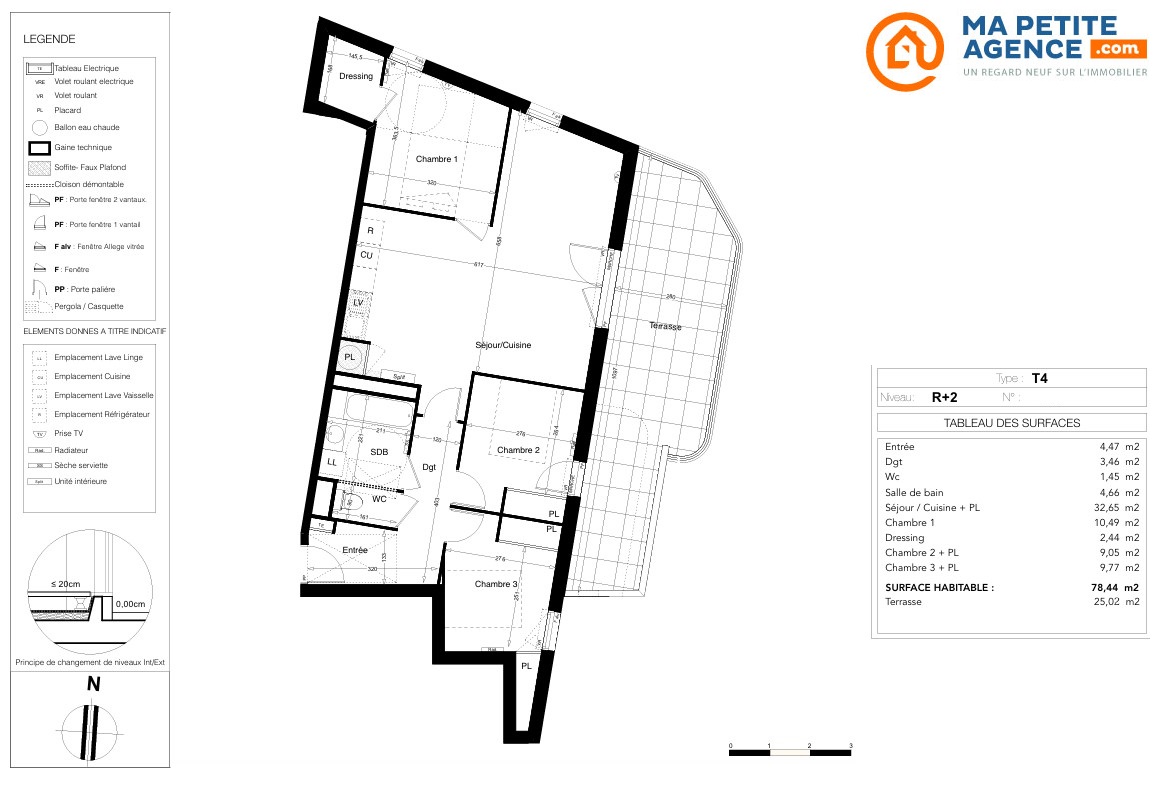 Appartement à vendre à Mauguio 78 m² 274 540 € | Ma Petite Agence