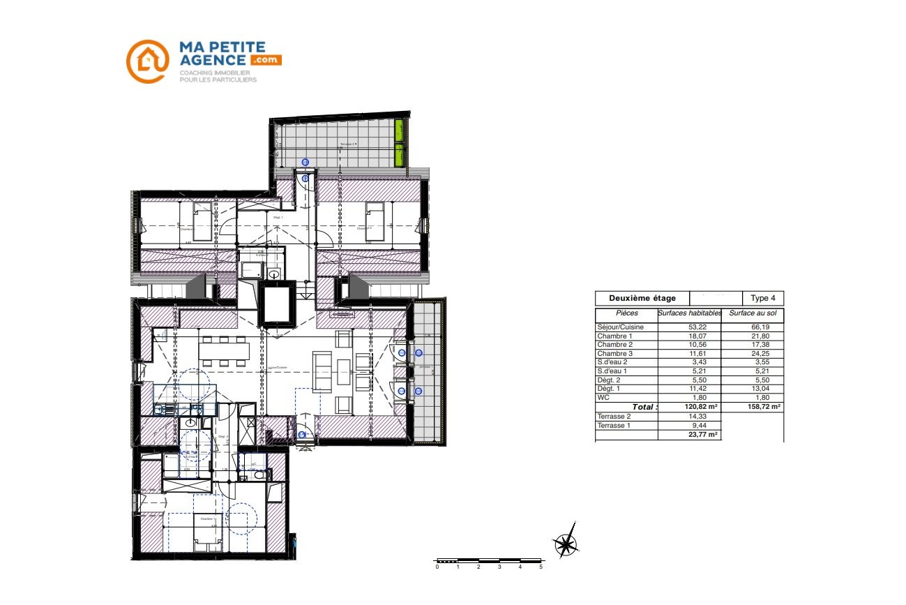 Appartement à vendre à Amboise 120 m² 524 000 € | Ma Petite Agence