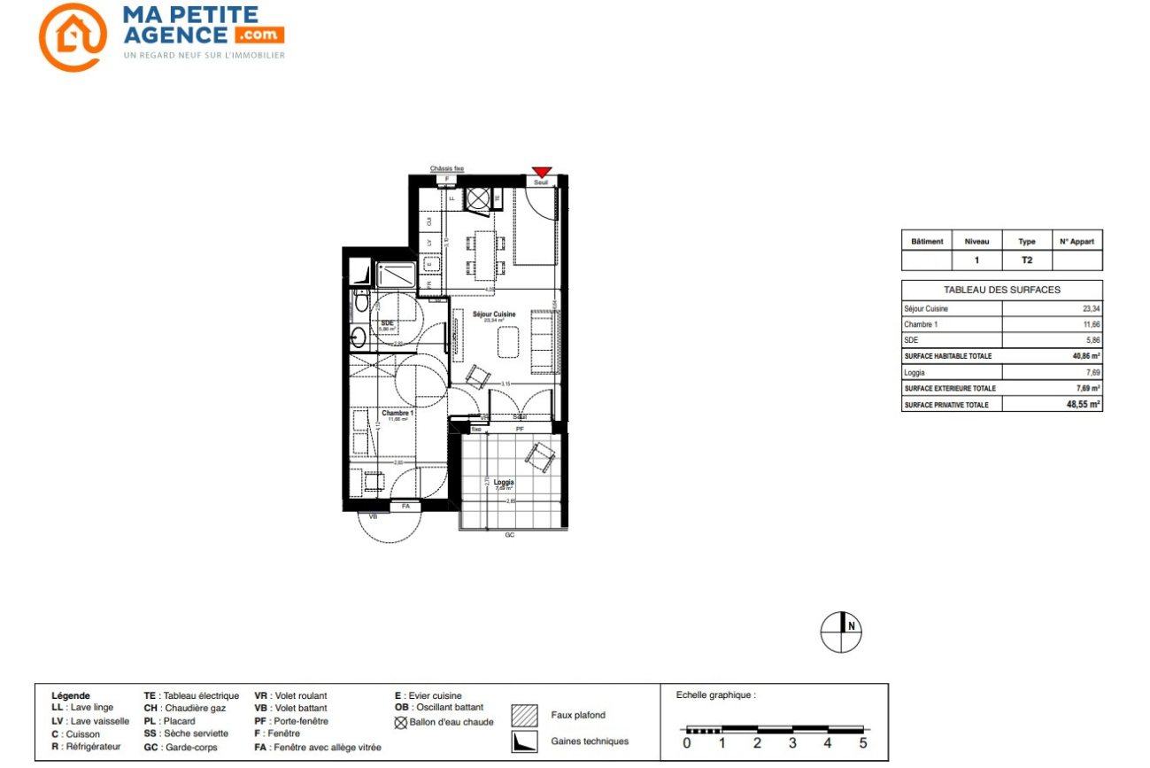 Appartement à vendre à Avignon 40 m² 154 733 € | Ma Petite Agence