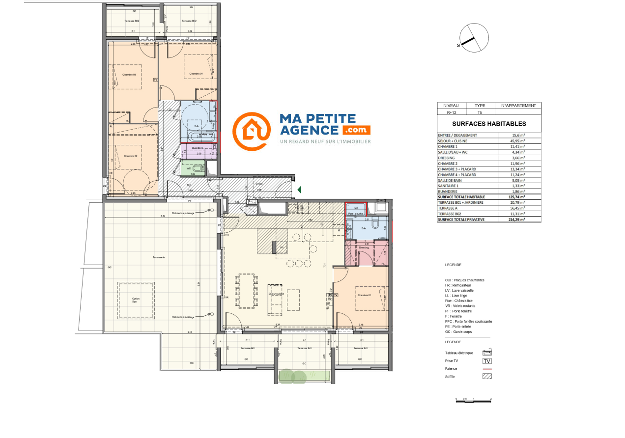 Appartement à vendre à Lattes 126 m² 970 000 € | Ma Petite Agence