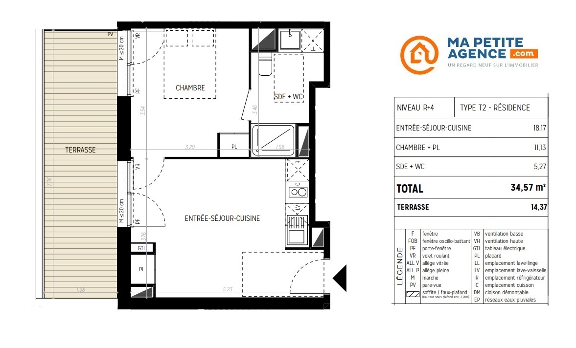Appartement à vendre à Toulouse 35 m² 182 500 € | Ma Petite Agence