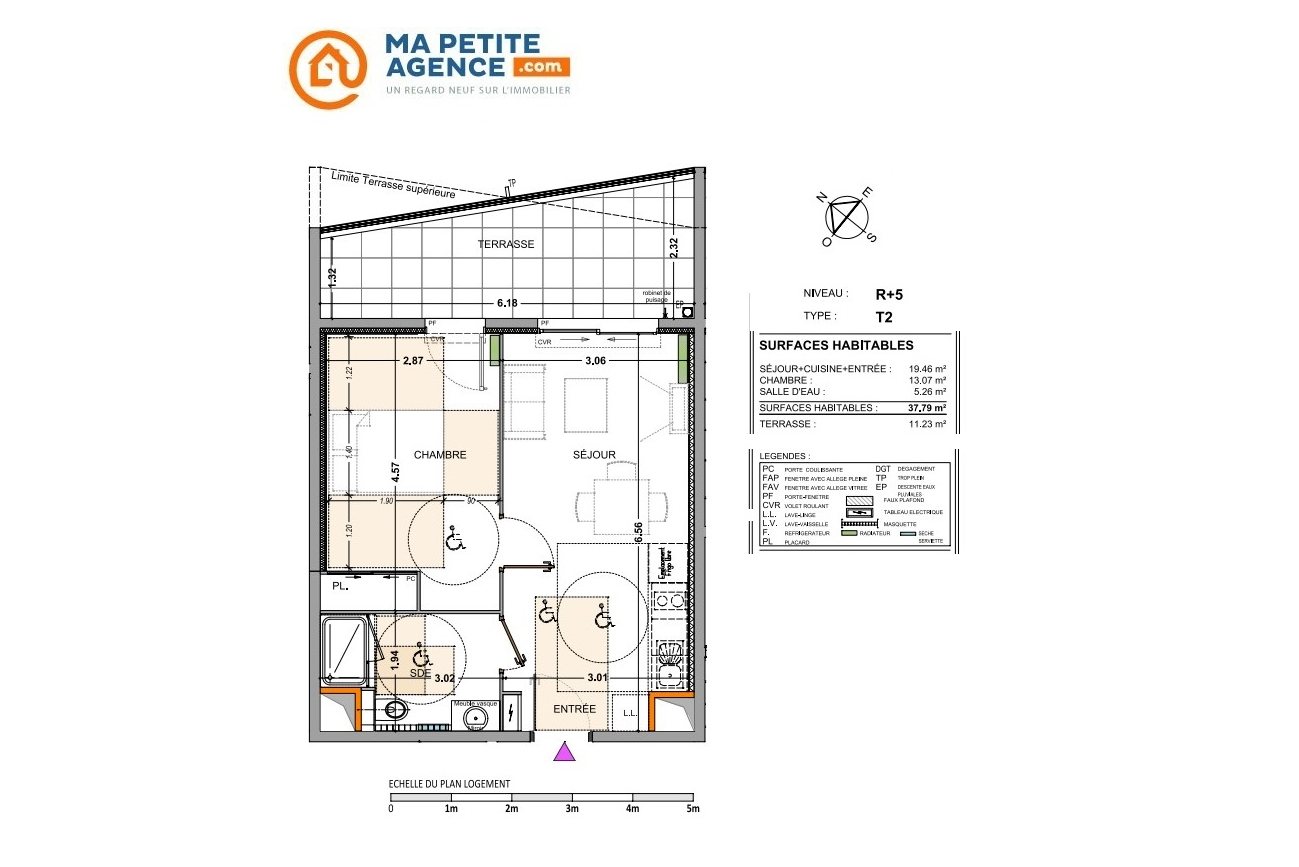 Appartement à vendre à Marseille 09 37 m² 274 500 € | Ma Petite Agence