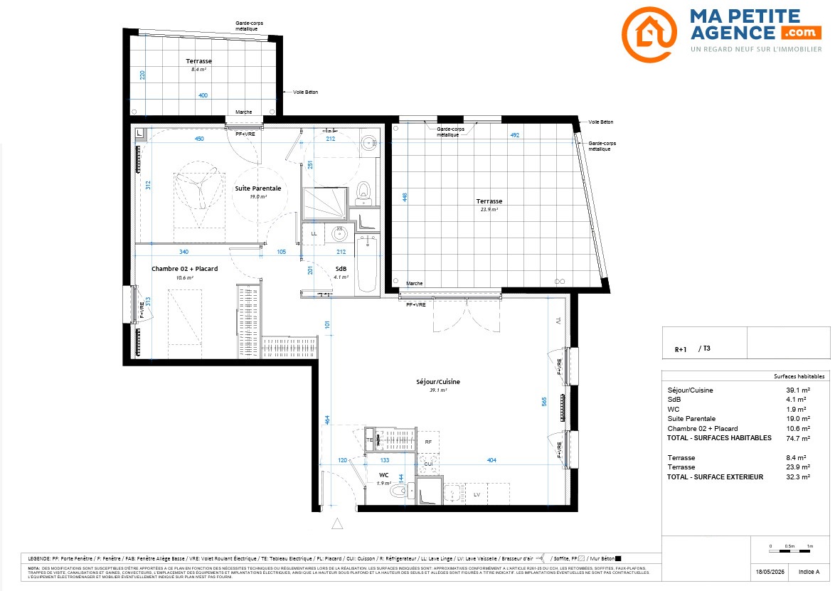 Appartement à vendre à MONTPELLIER 75 m² 339 000 € | Ma Petite Agence