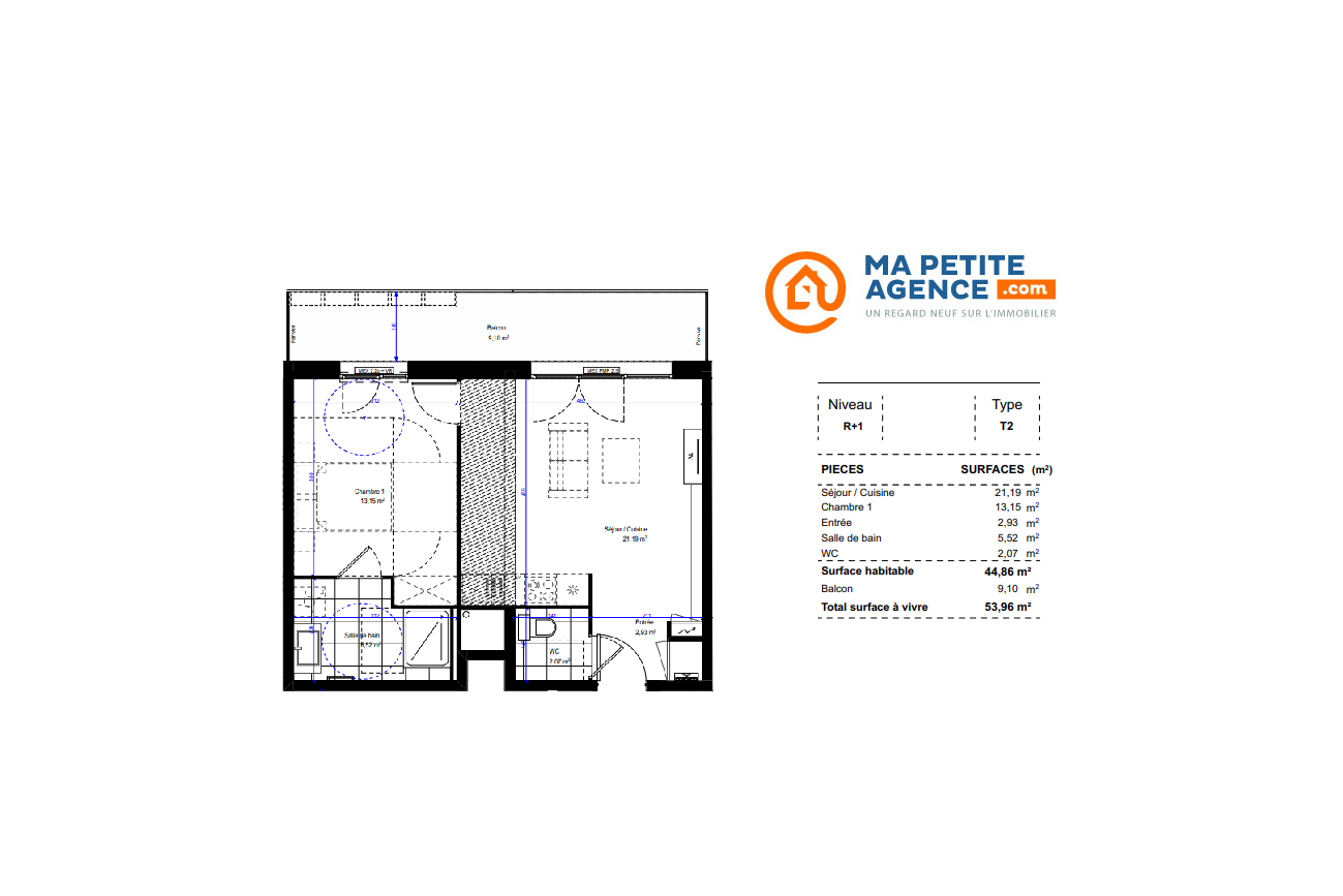 Appartement à vendre à Dunkerque 45 m² 210 000 € | Ma Petite Agence