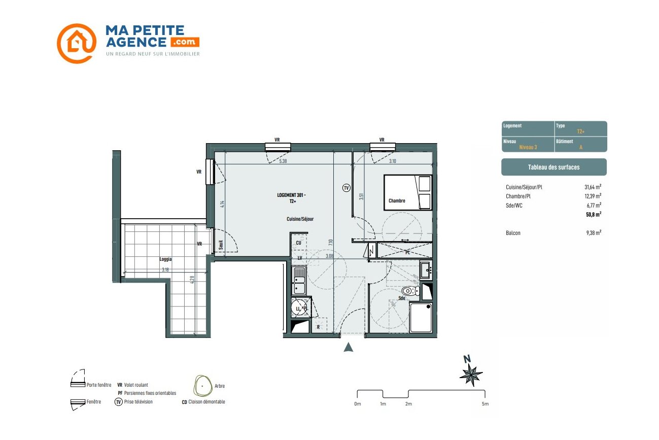 Appartement à vendre à GIGNAC 50 m² 144 000 € | Ma Petite Agence