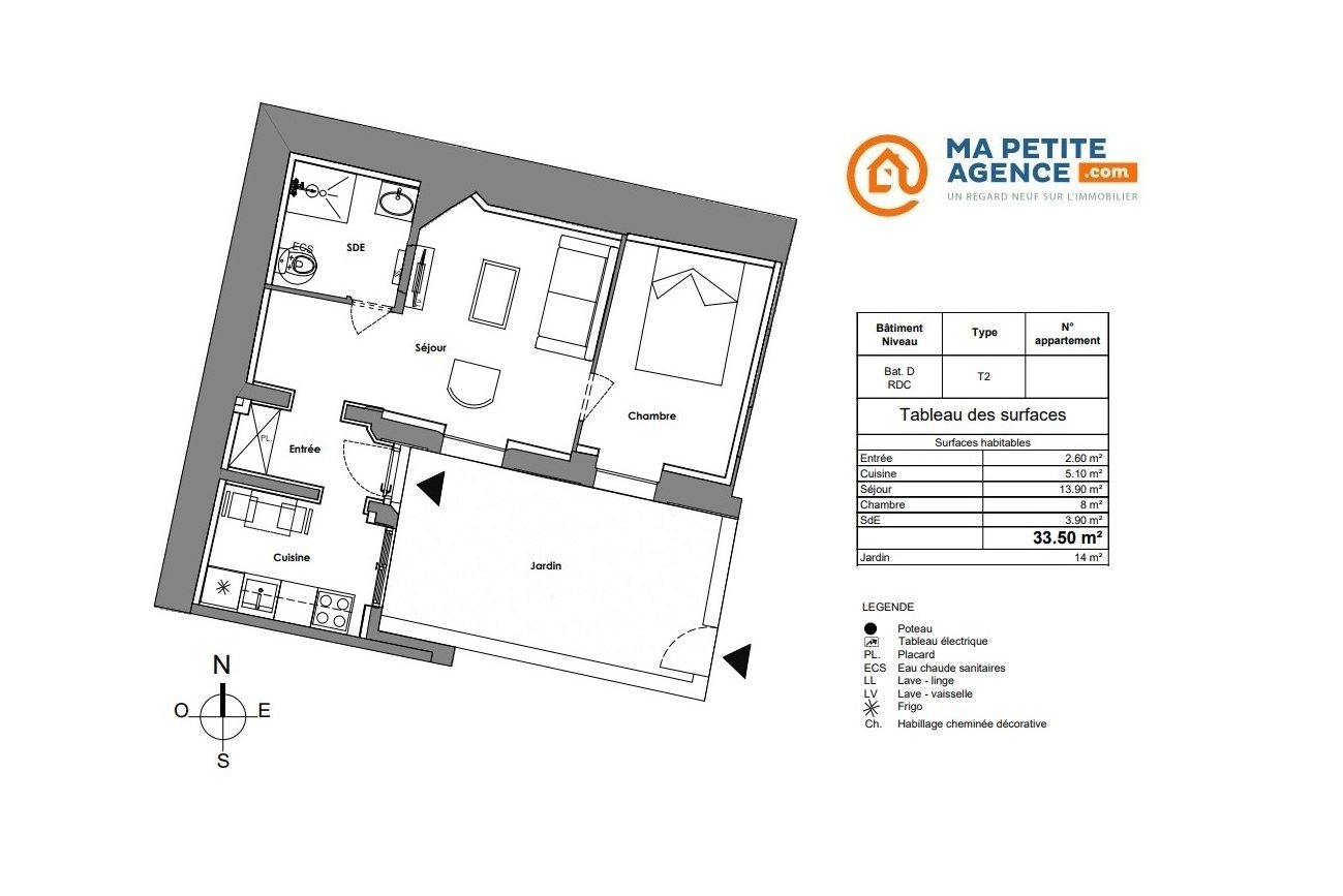 Appartement à vendre à Toulouse 33 m² 259 000 € | Ma Petite Agence