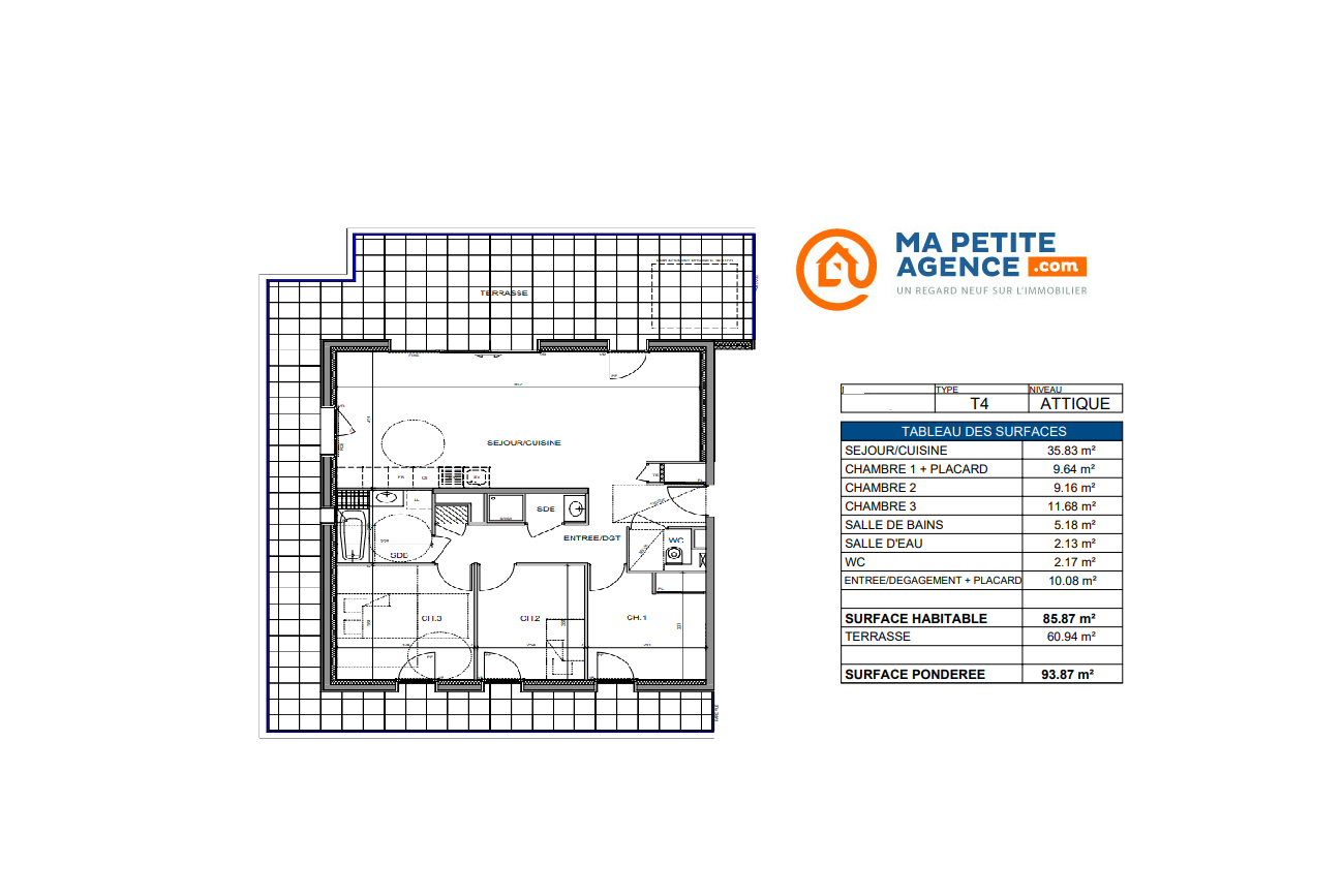 Appartement à vendre à Évian-les-Bains 85 m² 567 150 € | Ma Petite Agence