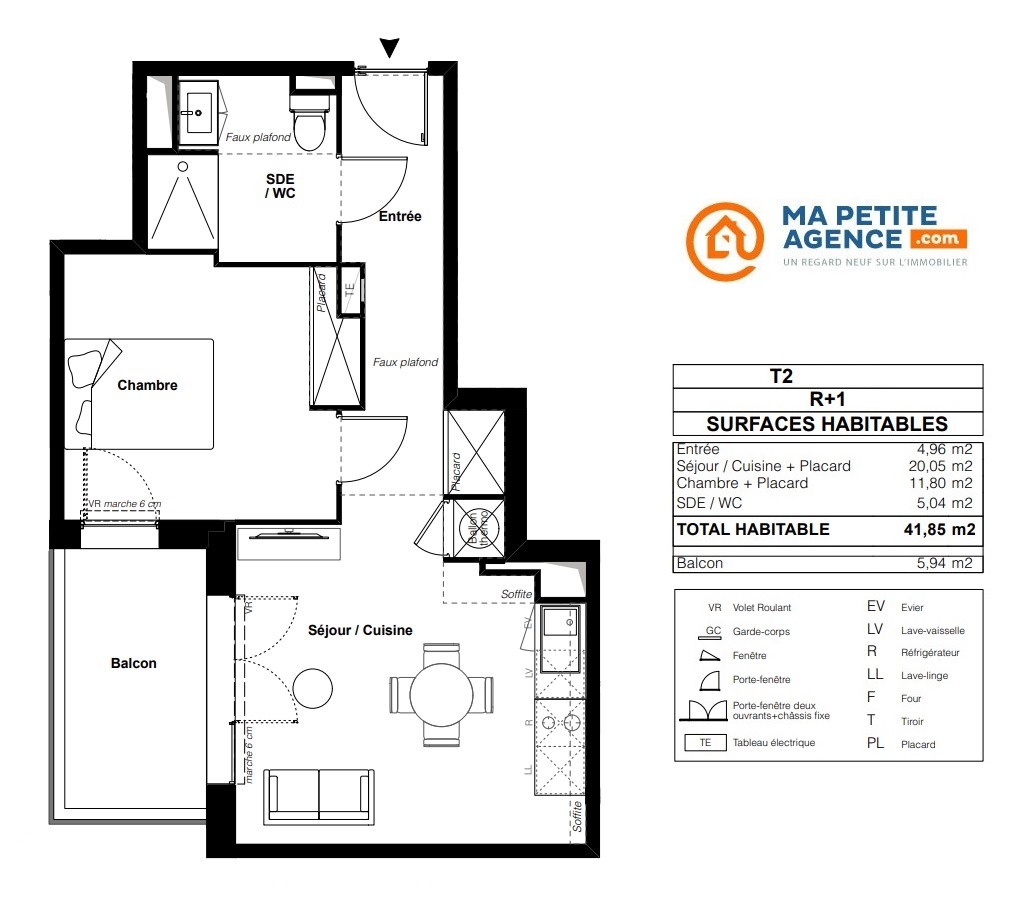 Appartement à vendre à Toulouse 42 m² 226 384 € | Ma Petite Agence