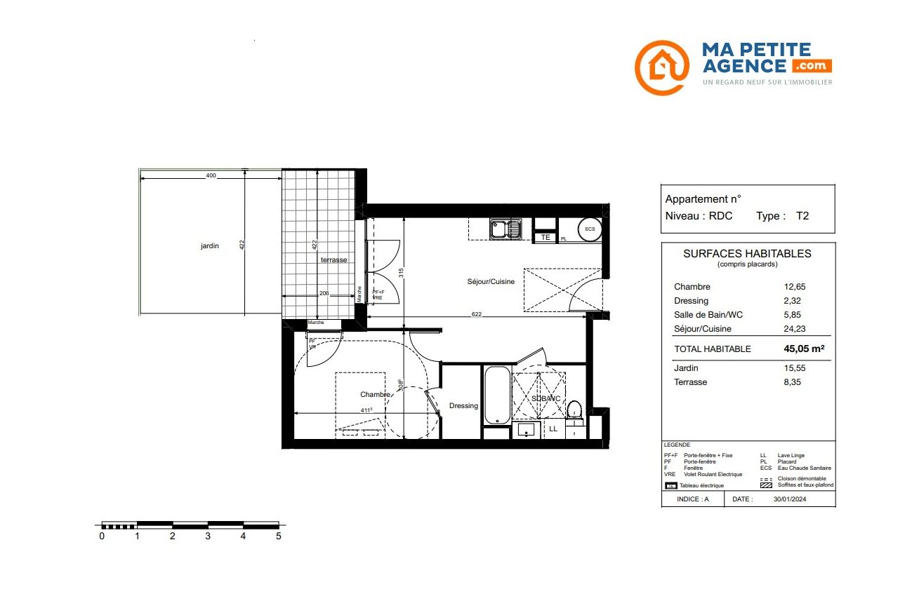 Appartement à vendre à Castelnau-le-Lez 49 m² 246 500 € | Ma Petite Agence