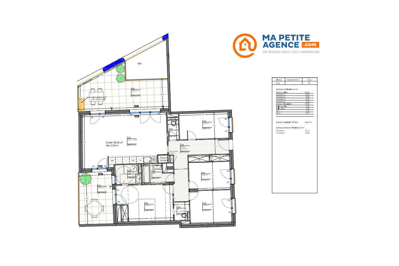 Appartement à vendre à Marseille 07 98 m² 812 000 € | Ma Petite Agence