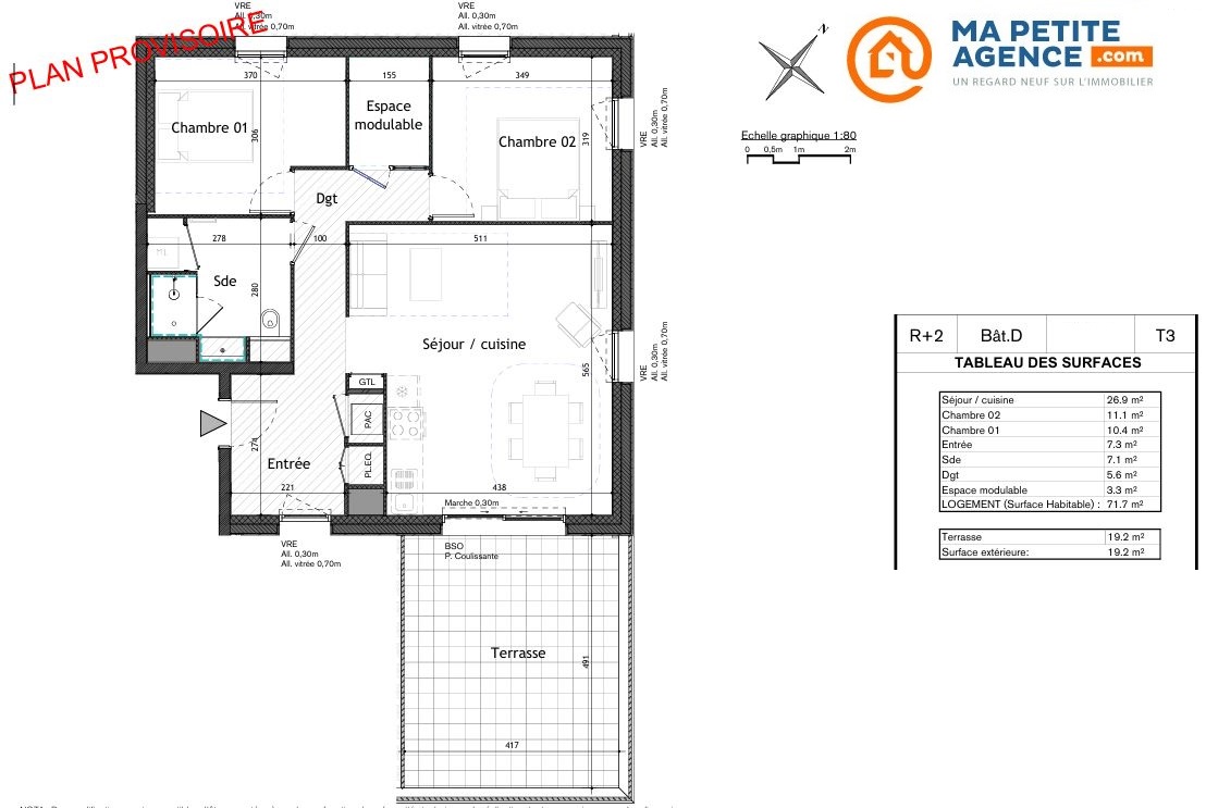Appartement à vendre à PUILBOREAU 72 m² 354 000 € | Ma Petite Agence