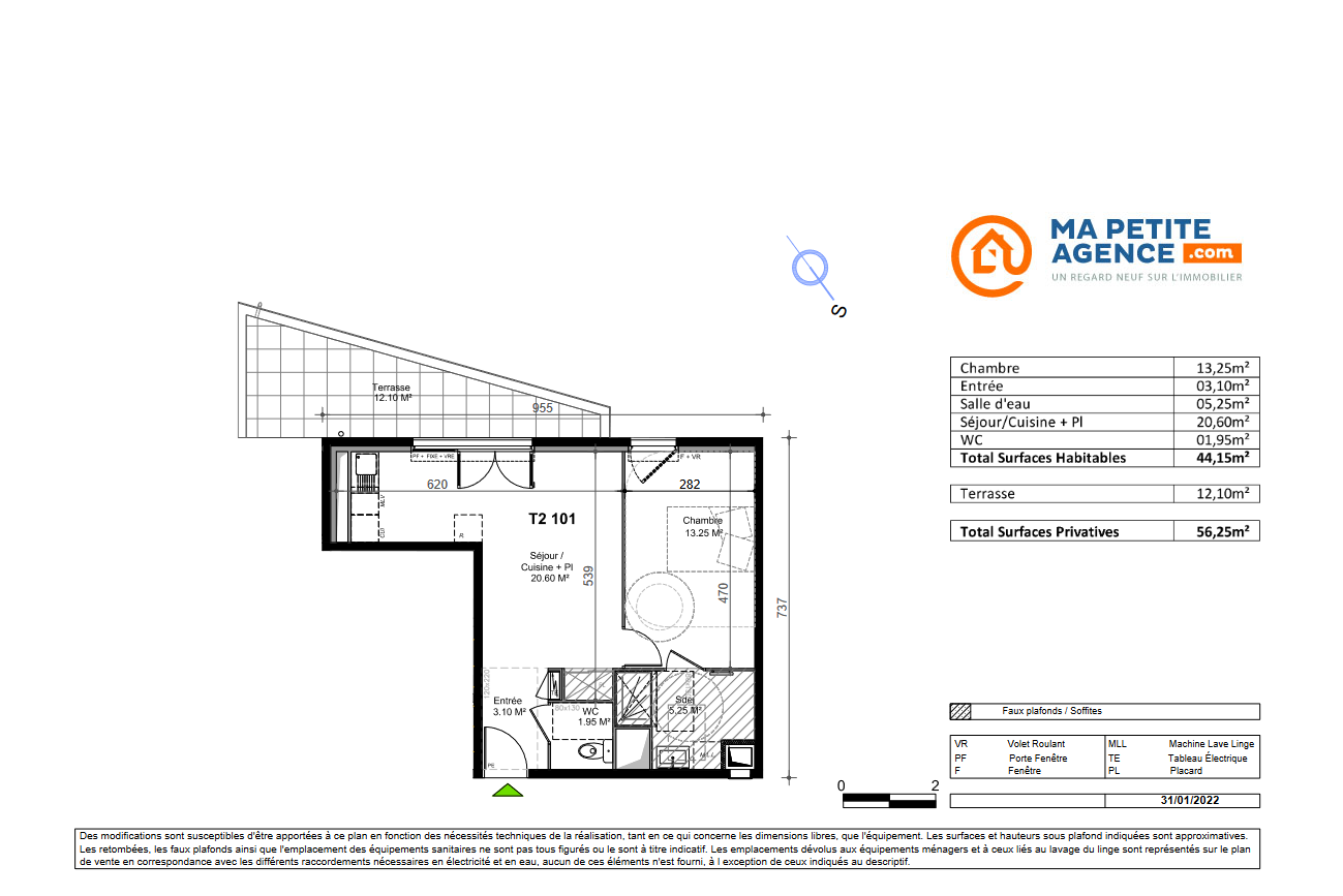 Appartement à vendre à Sete 51 m² 249 000 &euro; | Ma Petite Agence