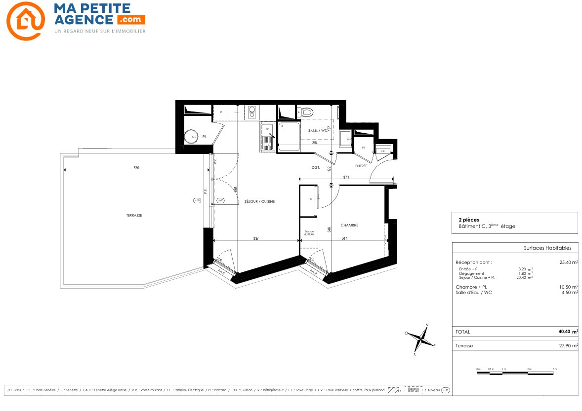 Appartement à vendre à TOULOUSE 40 m² 222 000 € | Ma Petite Agence