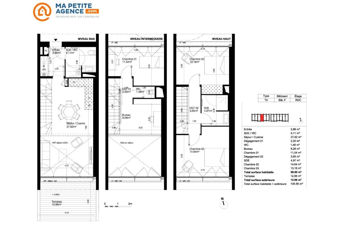 Maison à vendre à BORDEAUX 97 m² 368 000 € | Ma Petite Agence
