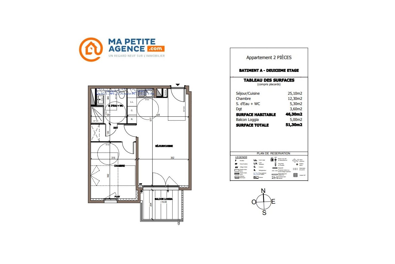 Appartement à vendre à Nîmes 46 m² 213 000 € | Ma Petite Agence