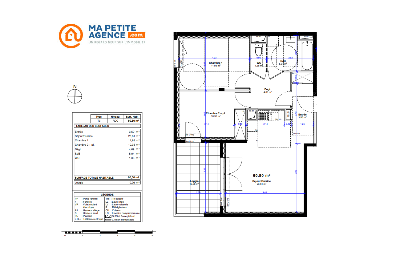Appartement à vendre à Istres 61 m² 206 000 &euro; | Ma Petite Agence