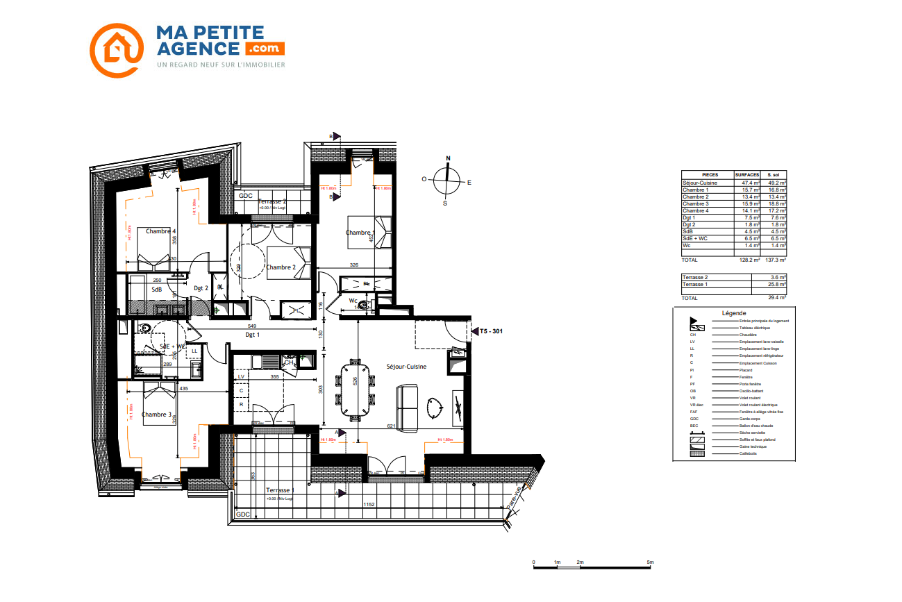 Appartement à vendre à Saint Avertin 137 m² 635 000 € | Ma Petite Agence