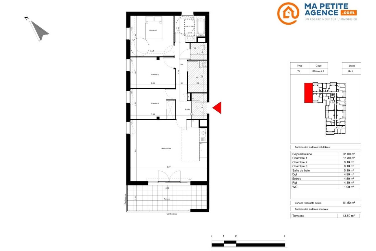Appartement à vendre à Salon-de-Provence 82 m² 381 000 &euro; | Ma Petite Agence
