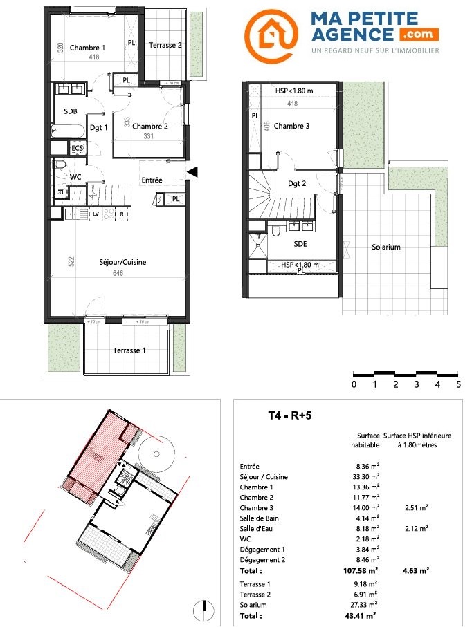 Appartement à vendre à Toulouse 108 m² 950 000 € | Ma Petite Agence