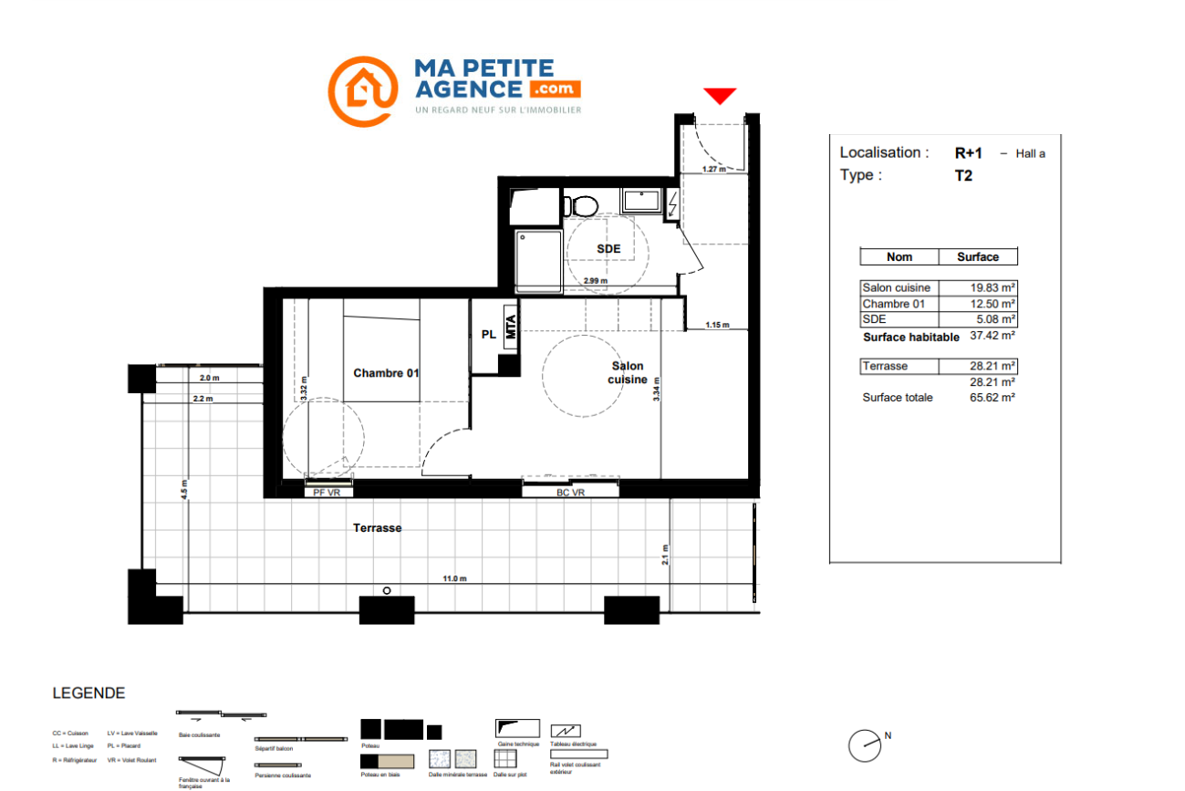 Appartement à vendre à Montpellier 37 m² 229 000 € | Ma Petite Agence