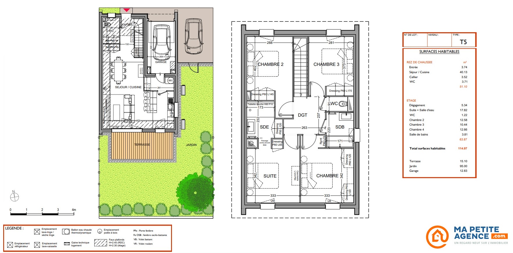 Villa à vendre à Anglet 115 m² 910 000 € | Ma Petite Agence