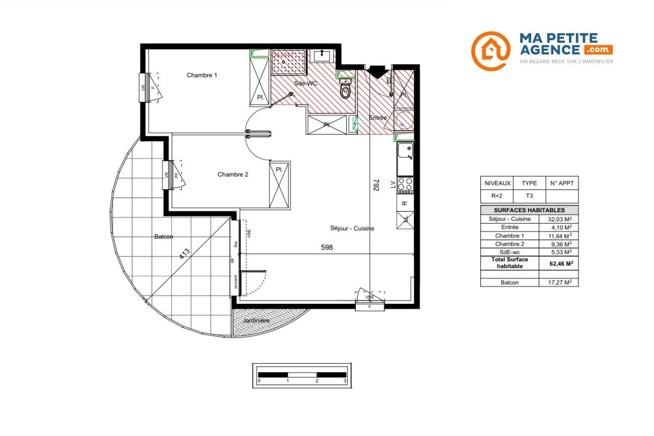 Appartement à vendre à Urrugne 97 m² 960 000 &euro; | Ma Petite Agence