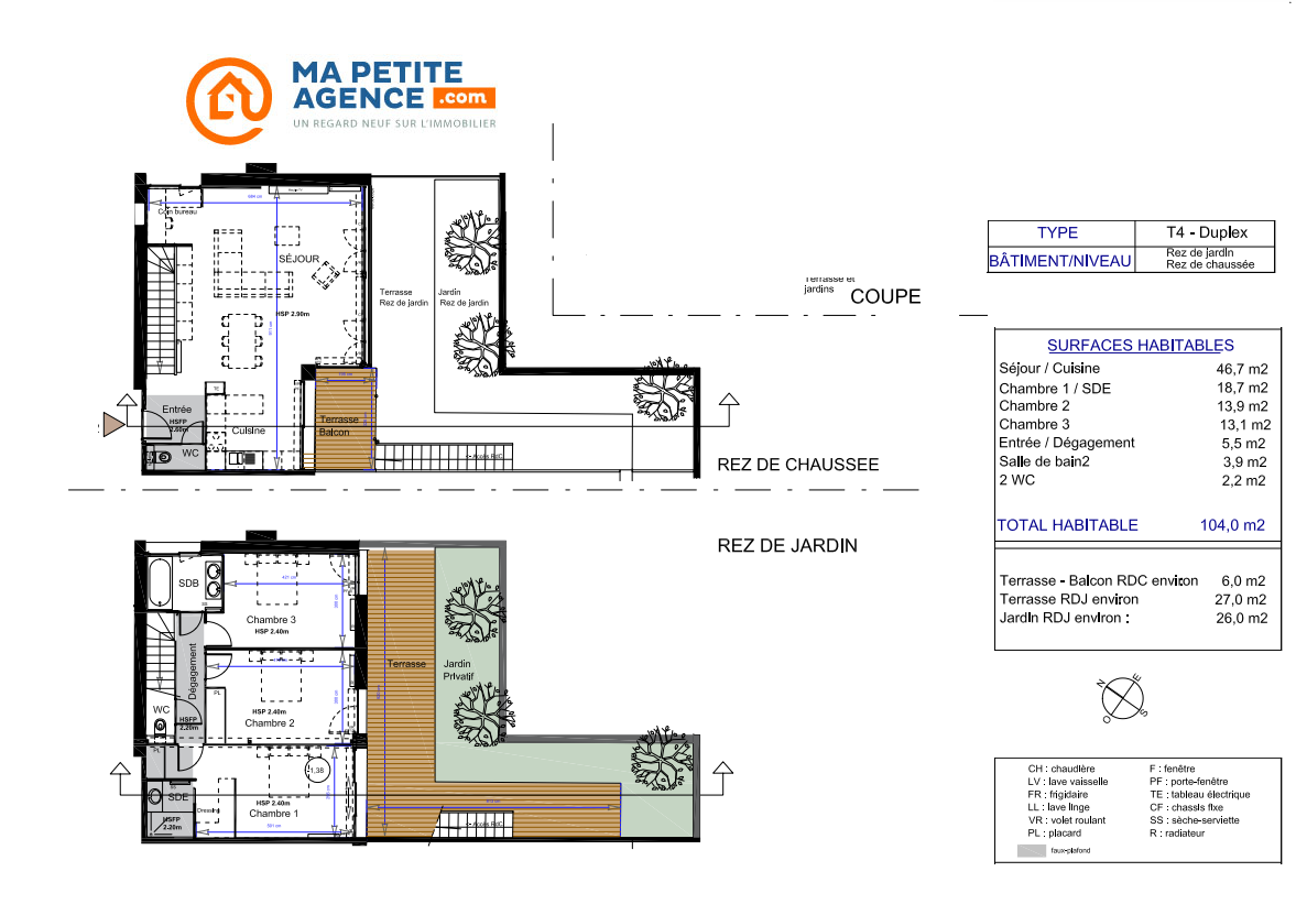 Appartement à vendre à Bordeaux 104 m² 649 000 € | Ma Petite Agence
