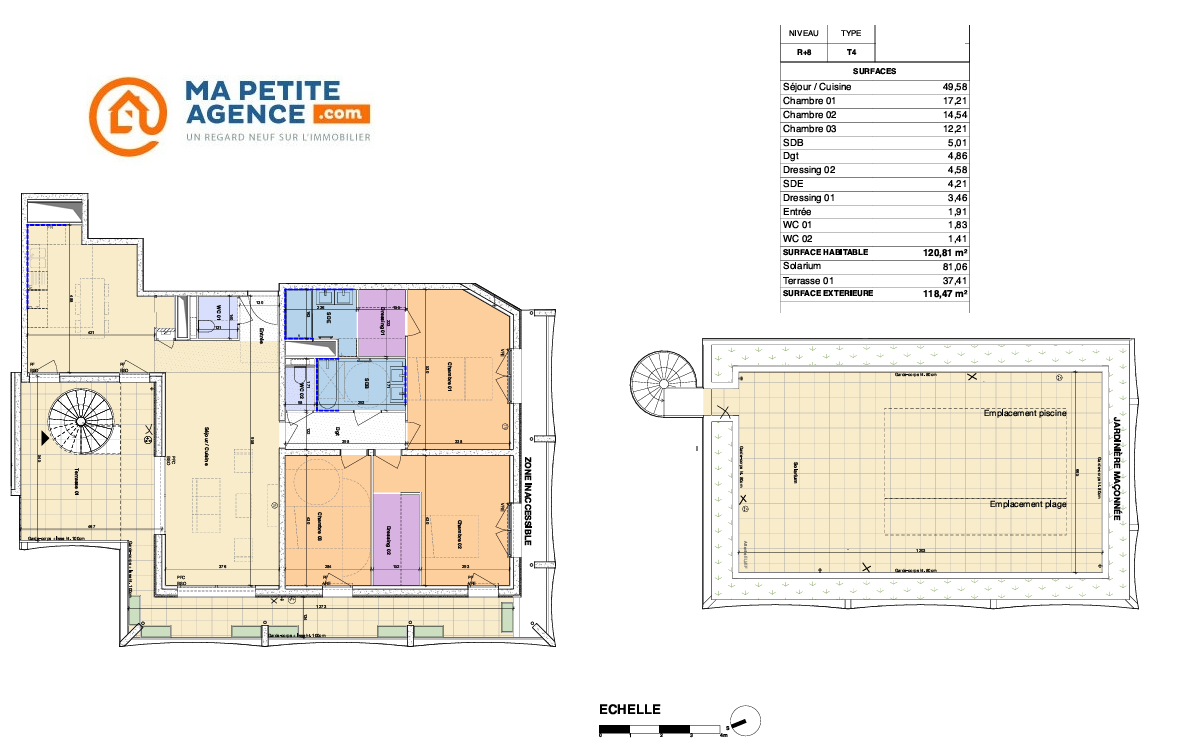Appartement à vendre à MONTPELLIER 121 m² 850 000 € | Ma Petite Agence