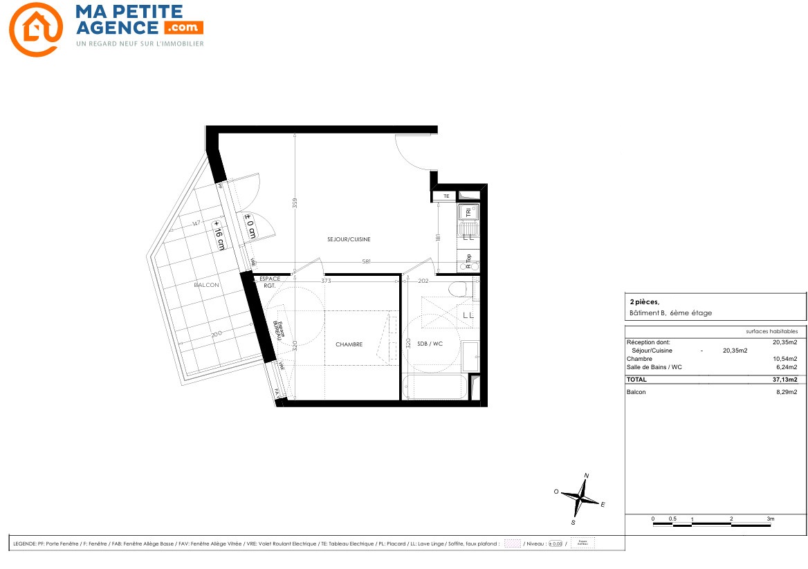 Appartement à vendre à MONTPELLIER 37 m² 216 000 € | Ma Petite Agence