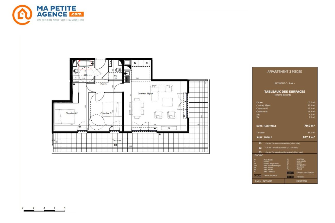 Appartement à vendre à Montpellier 70 m² 347 000 € | Ma Petite Agence