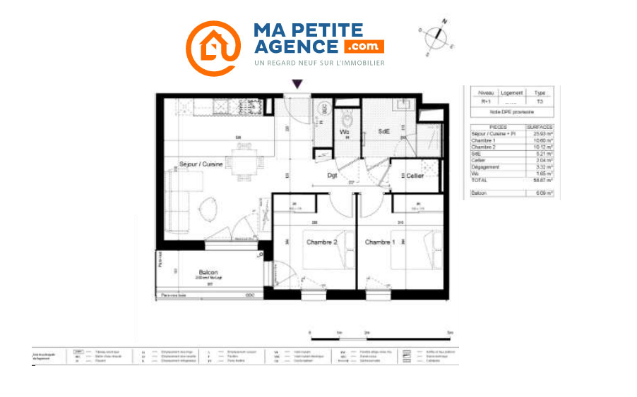 Appartement à vendre à Fouras 59 m² 264 000 € | Ma Petite Agence