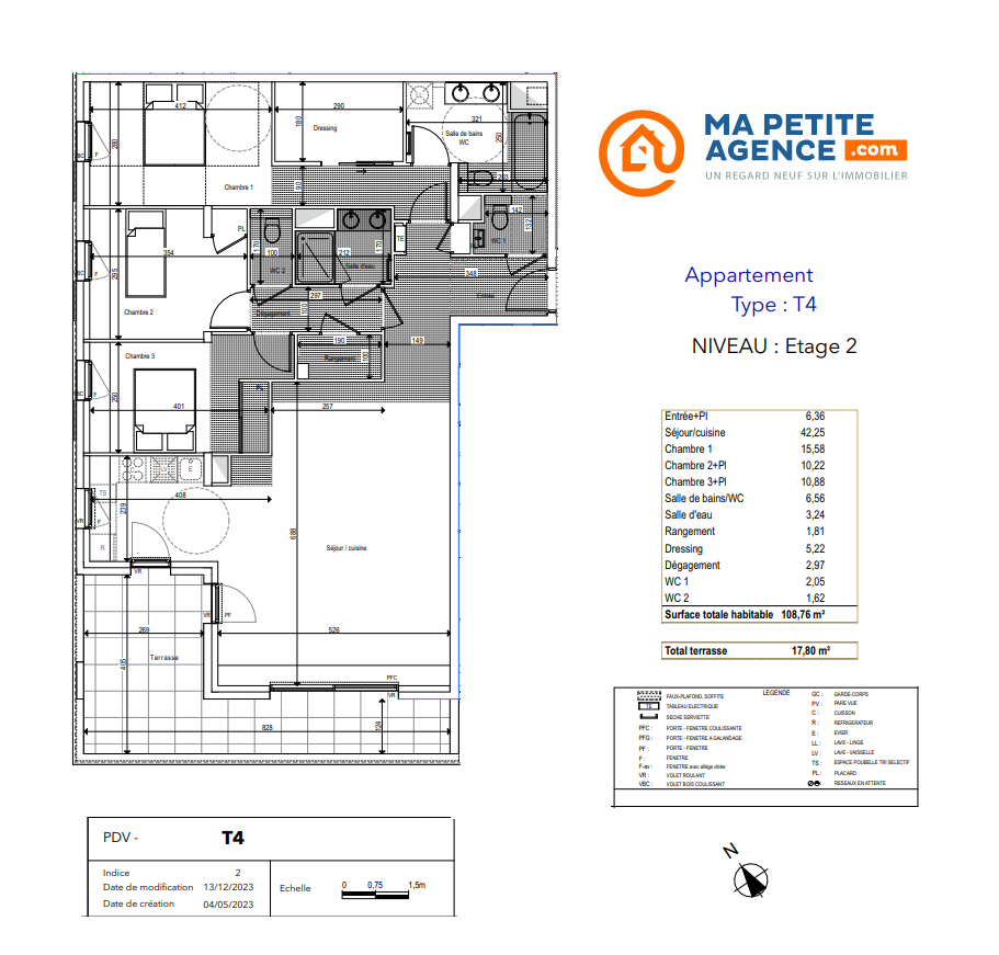 Appartement à vendre à Aix-en-Provence 109 m² 926 500 € | Ma Petite Agence