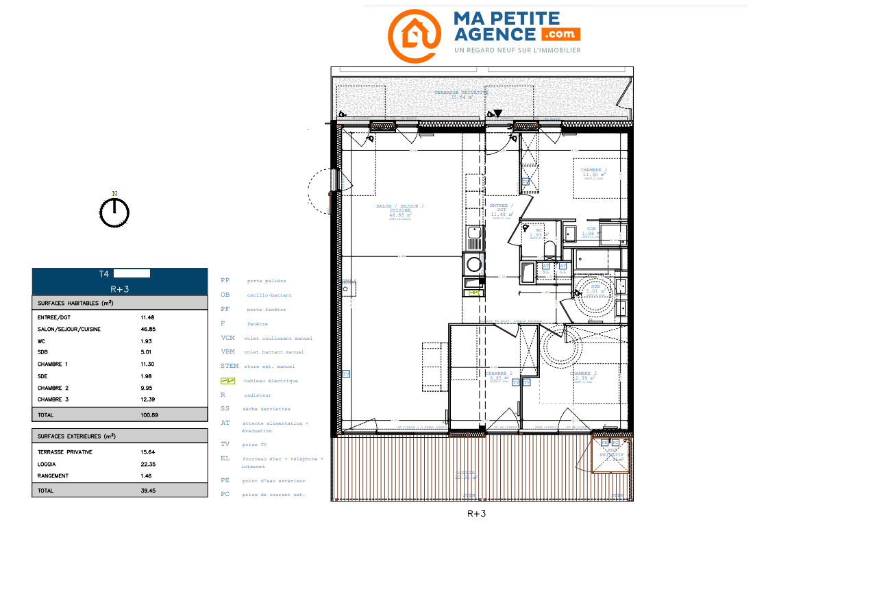 Appartement à vendre à Ondres 100 m² 529 000 € | Ma Petite Agence