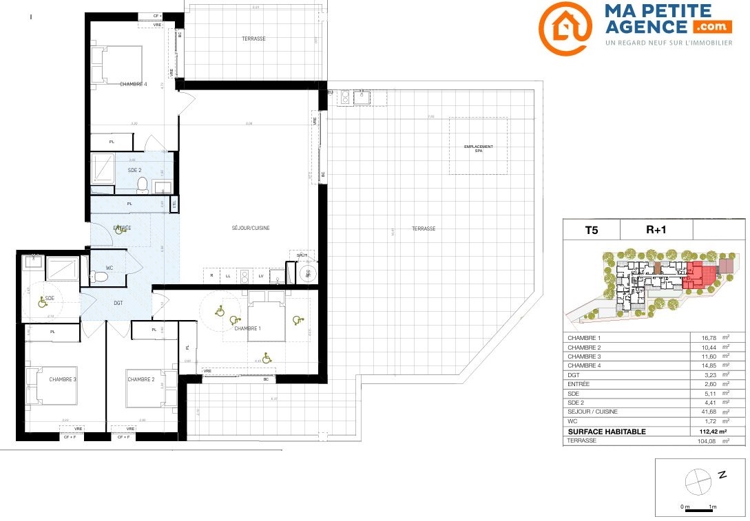 Appartement à vendre à Lattes 112 m² 749 000 € | Ma Petite Agence