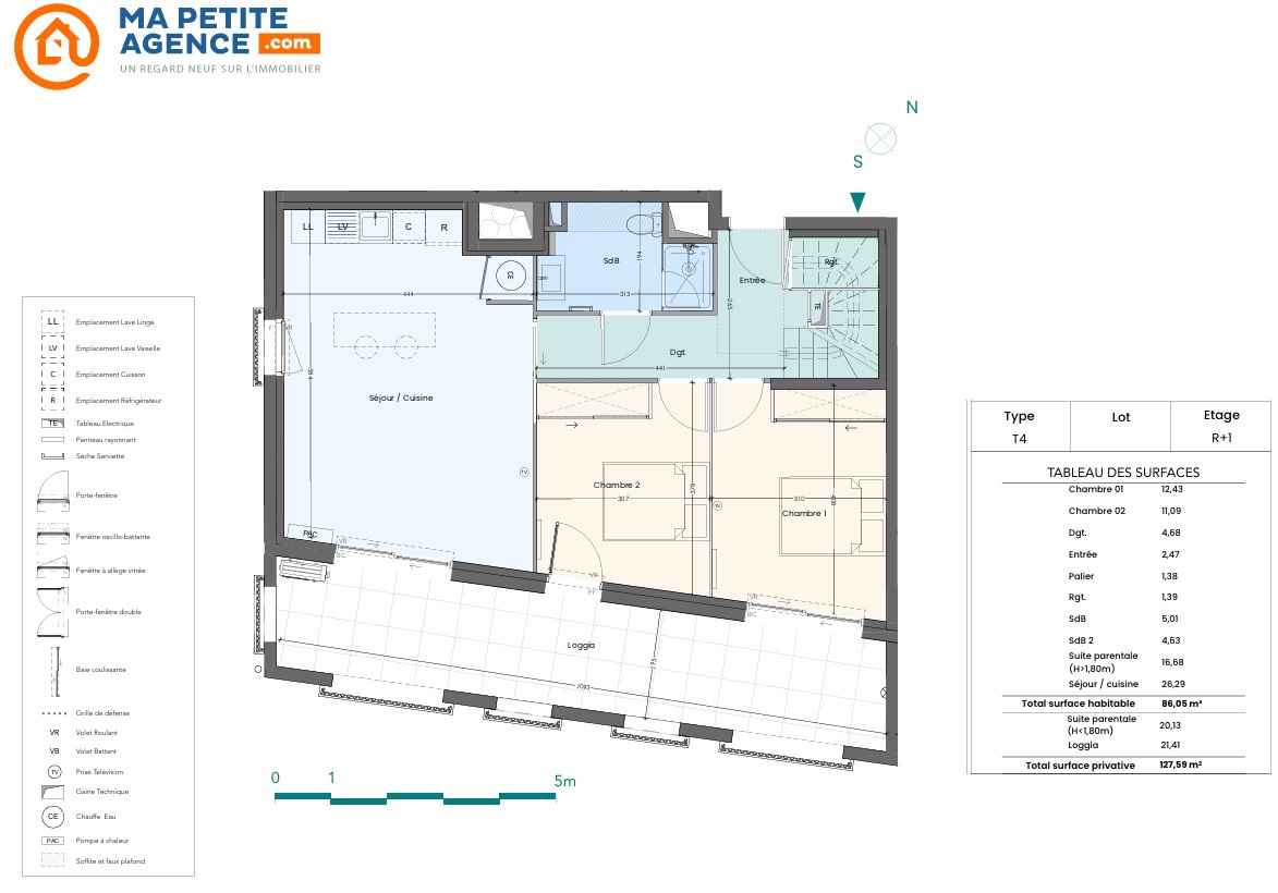 Appartement à vendre à Castries 107 m² 470 000 € | Ma Petite Agence