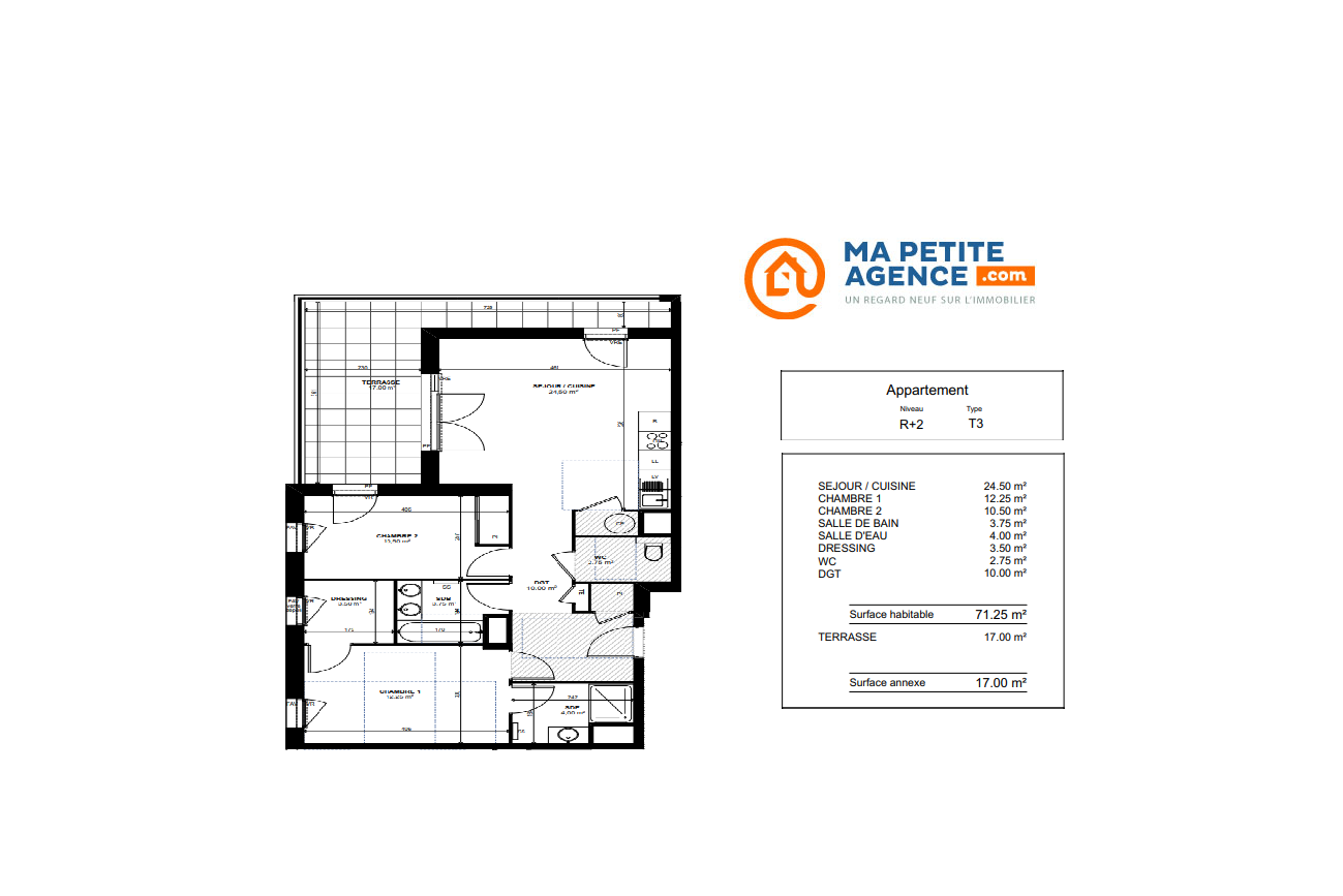 Appartement à vendre à Rognac 71 m² 295 000 € | Ma Petite Agence