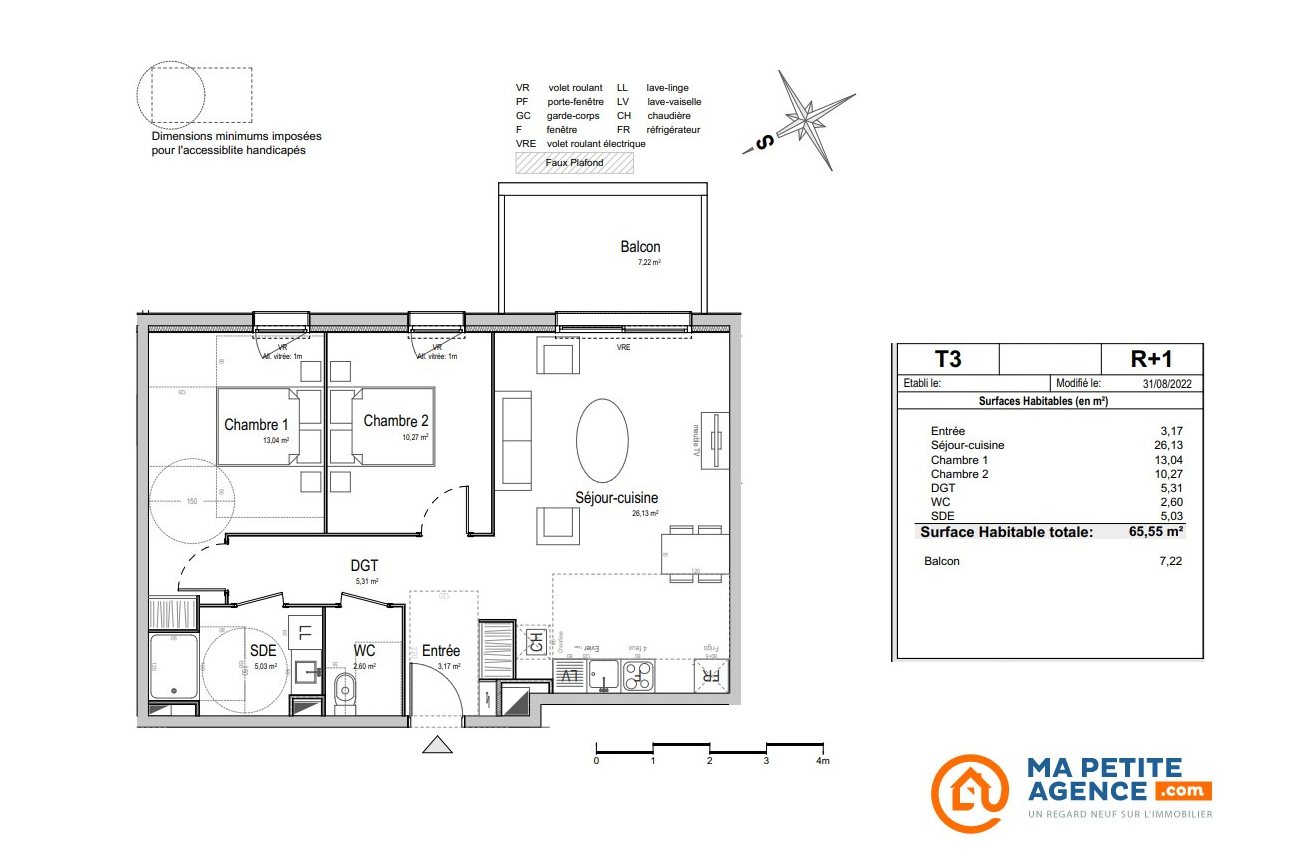 Appartement à vendre à Bayonne 65 m² 290 000 € | Ma Petite Agence