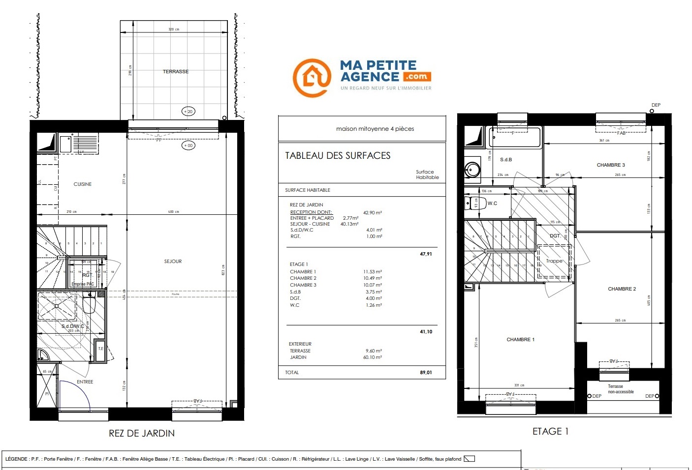Maison à vendre à LENS 89 m² 236 496 &euro; | Ma Petite Agence