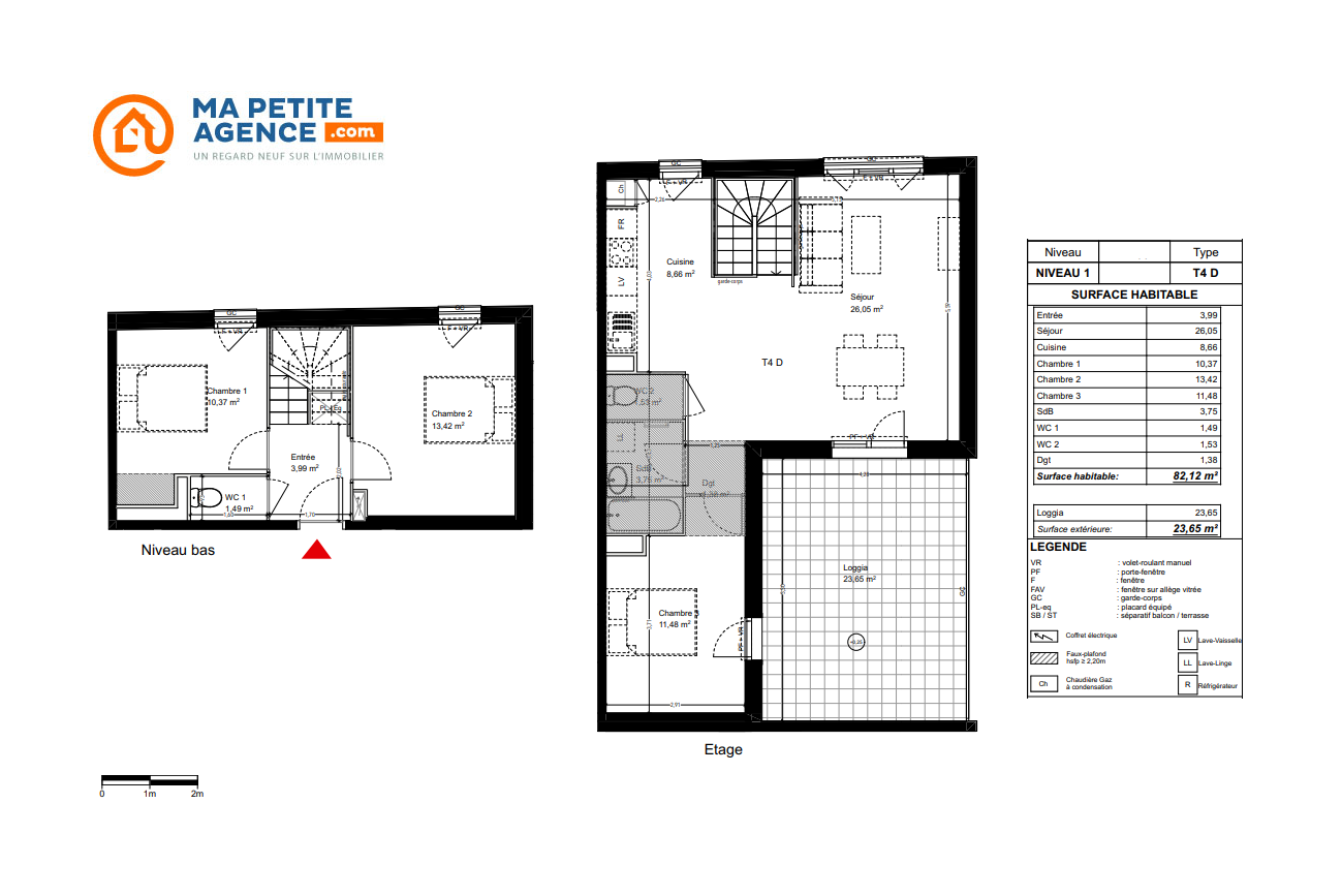 Appartement à vendre à TOULOUSE 82 m² 294 521 &euro; | Ma Petite Agence