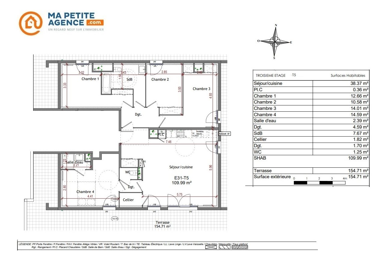 Appartement à vendre à MARTIGUES 109 m² 486 000 &euro; | Ma Petite Agence