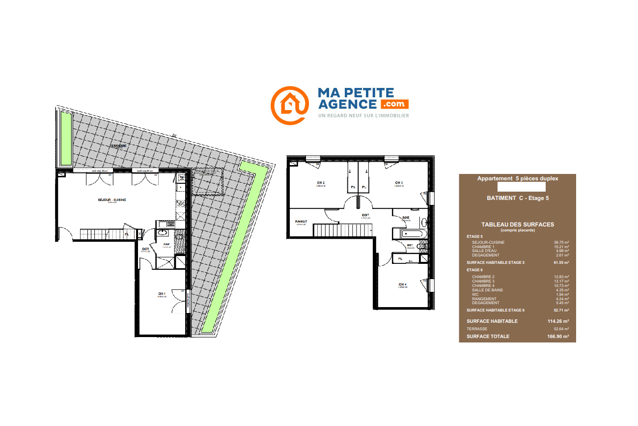 Appartement à vendre à Thonon-les-Bains 114 m² 556 200 € | Ma Petite Agence