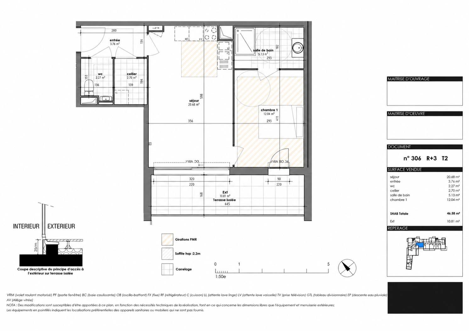 Appartement à vendre à Hem 47 m² 253 000 € | Ma Petite Agence