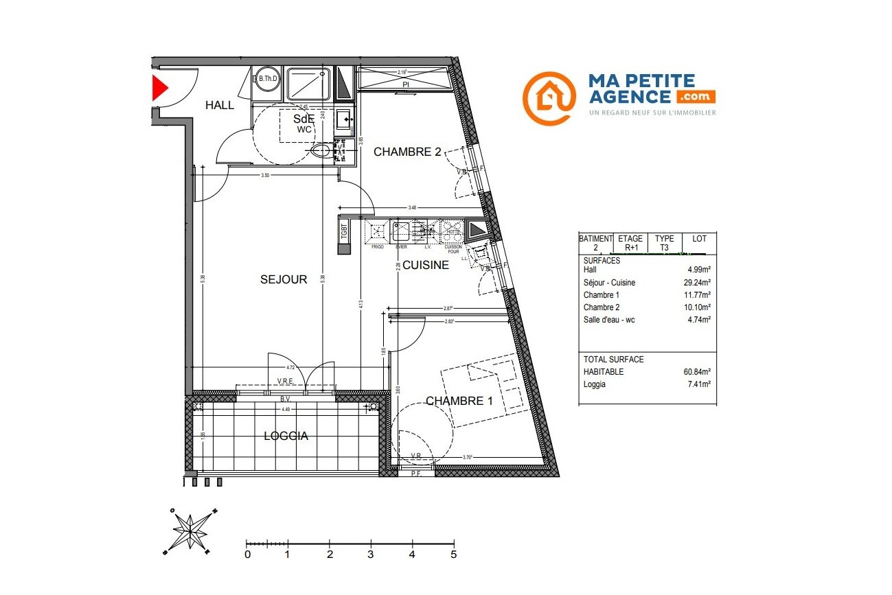 Appartement à vendre à Saint-Rémy-de-Provence 60 m² 288 800 € | Ma Petite Agence